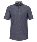 Plain Short Sleeve Shirt - Light Blue