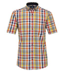 Check Short Sleeve Shirt - Terra
