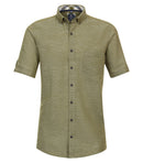 Plain Short Sleeve Shirt - Green