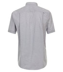 Print Short Sleeve Shirt - Blue