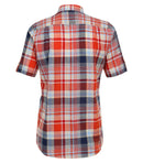 Check Short Sleeve Shirt - Red