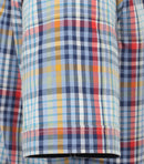 Check Short Sleeve Shirt - Blue