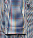 Check Short Sleeve Shirt - Blue