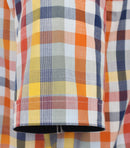 Check Short Sleeve Shirt - Terra