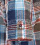 Check Short Sleeve Shirt - Brown