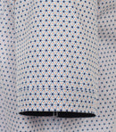 Print Short Sleeve Shirt - Blue