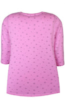 PINK CIRCLE TOP - Pink
