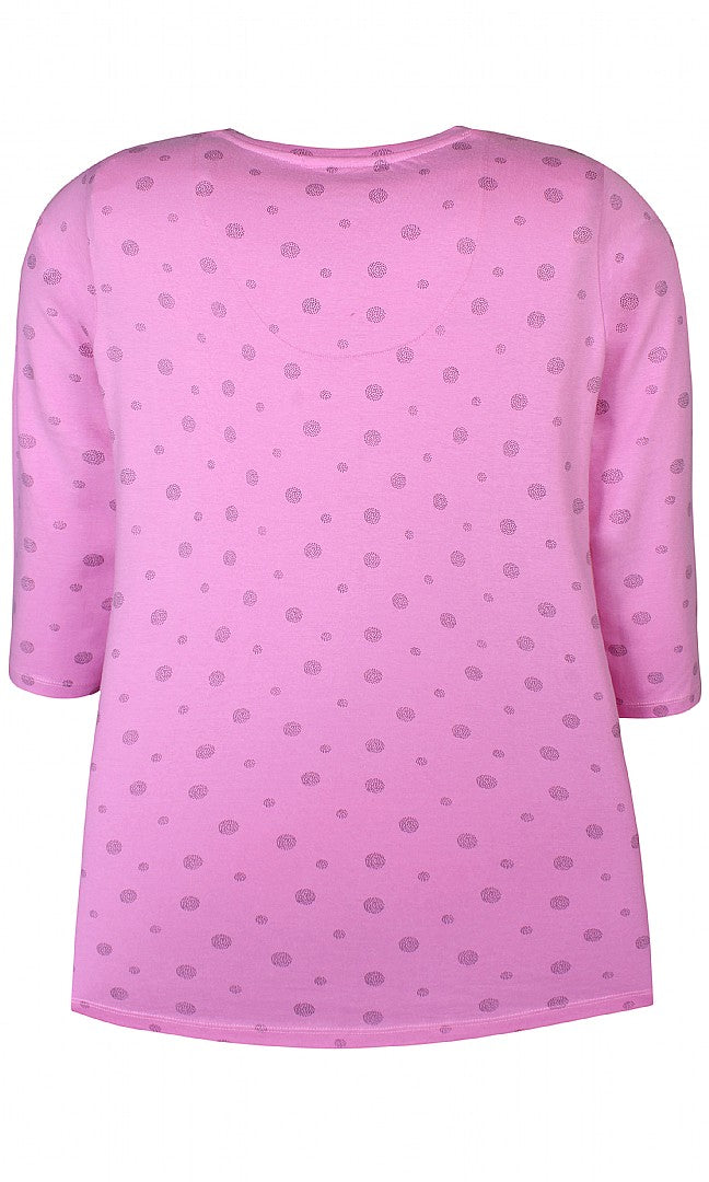 PINK CIRCLE TOP - Pink