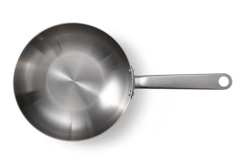 Stainless Steel Wok - 28 cm