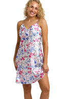 Vibrant Floral Chemise - Floral