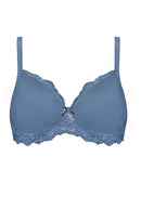 Indie Lace bra - Petrol Blue