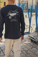 Iggy Round Neck Jumper - Insignia Blue