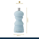 12cm Soft Touch Ceramic Salt/Pepper Grinder - Sky Blue
