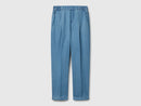 Chambray Chino - Light Blue