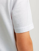 Logo Round Neck T-Shirt - White
