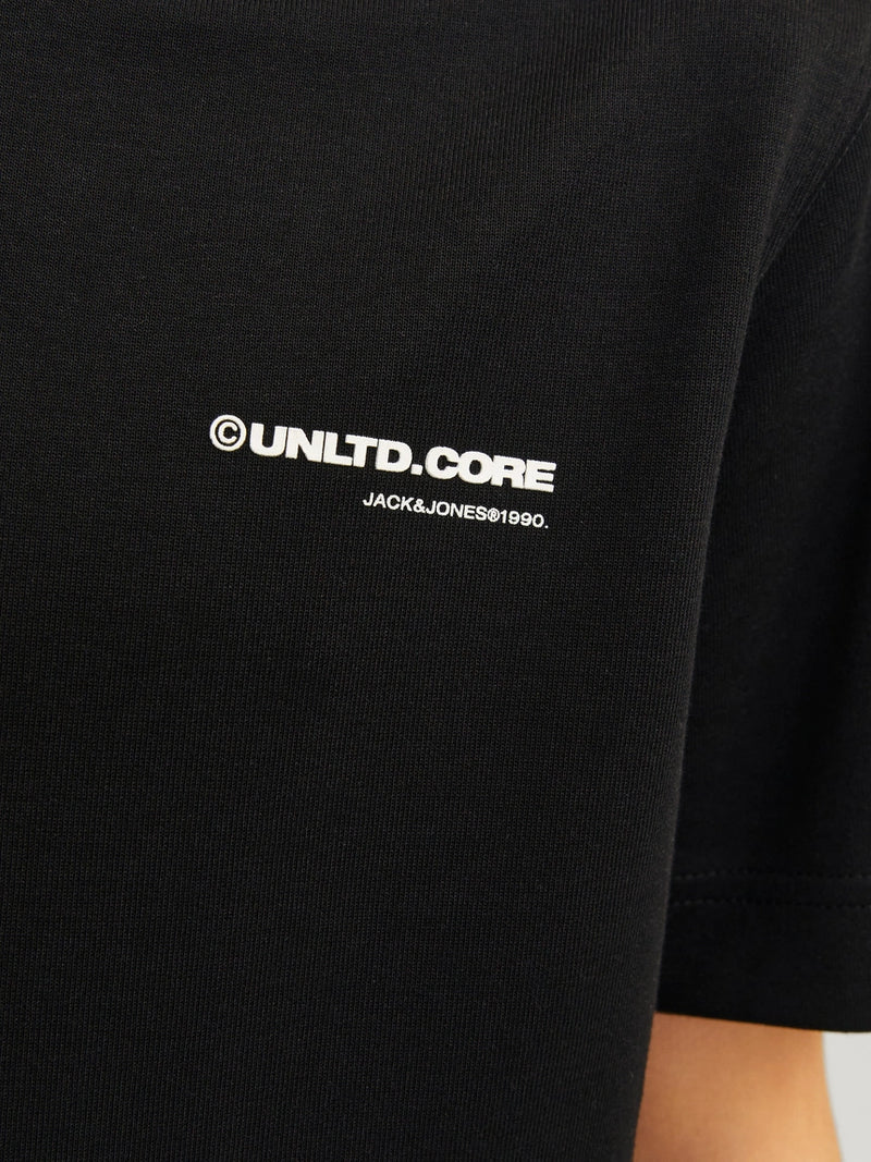 Aero Round Neck T-Shirt - Black