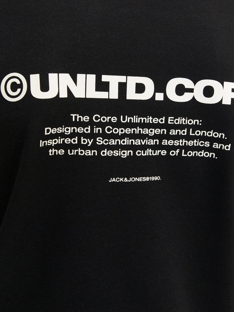 Aero Round Neck T-Shirt - Black