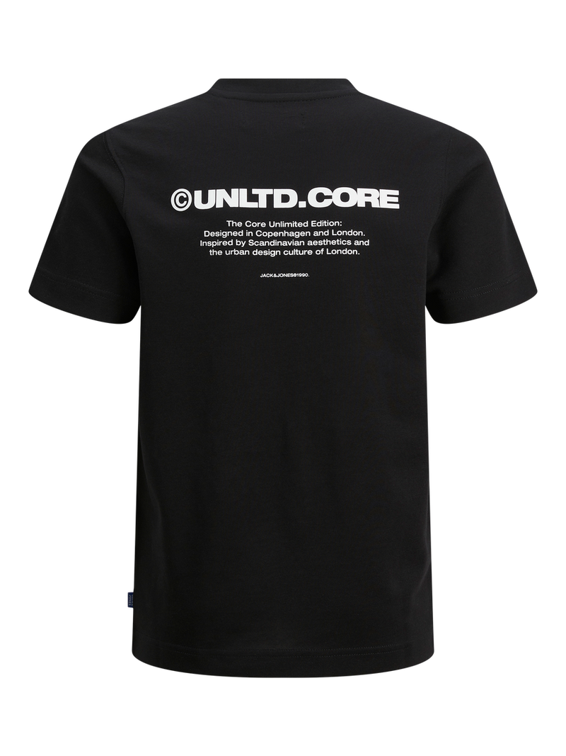 Aero Round Neck T-Shirt - Black