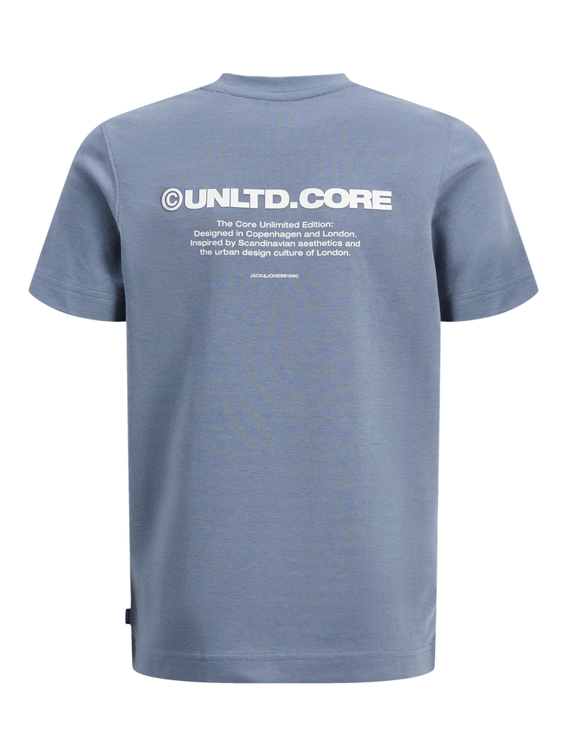 Aero Round Neck T-Shirt - Flint Stone