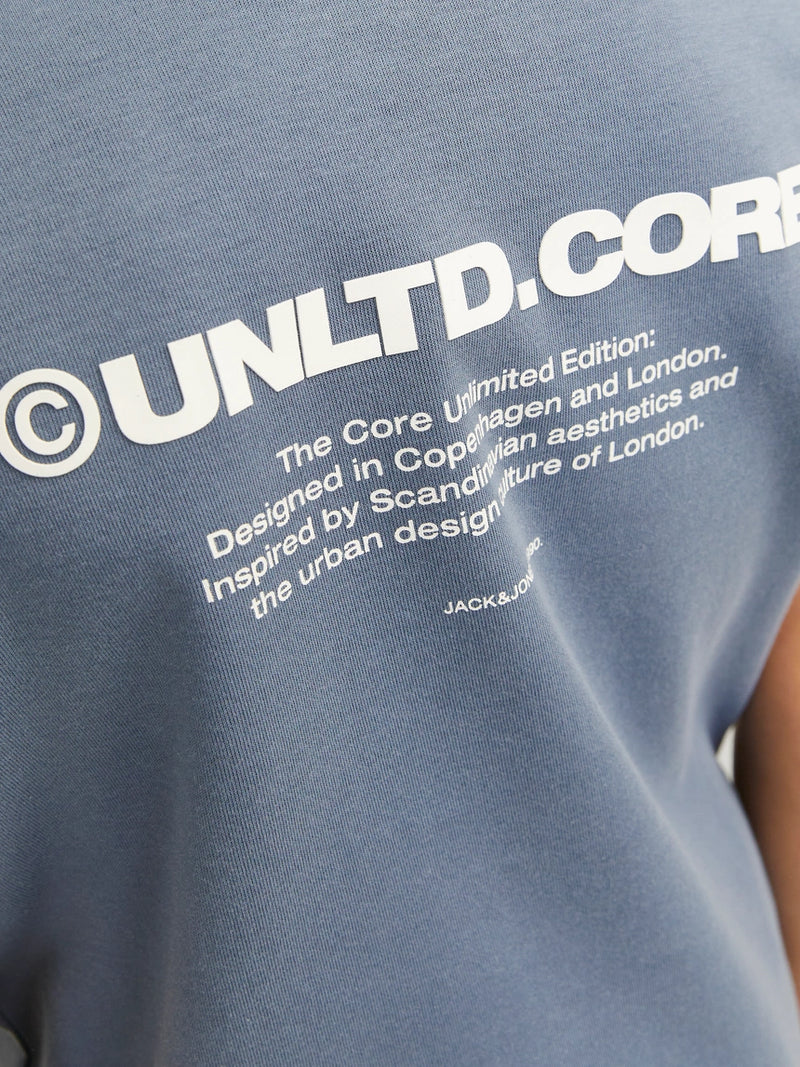 Aero Round Neck T-Shirt - Flint Stone