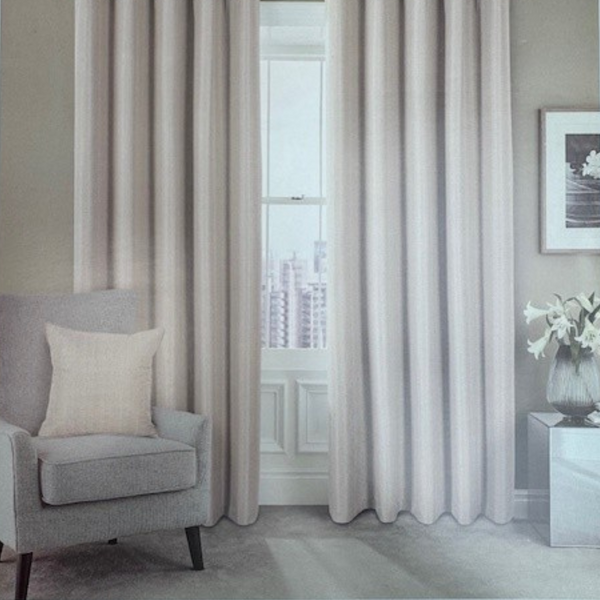 Jacob Eyelet Blackout Curtain - Taupe