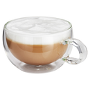 Duo 2 Piece Form Cappuccino Glass Set