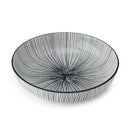 Black Stripe Bowl 21cm