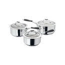 James Martin 3 Piece Saucepan Set