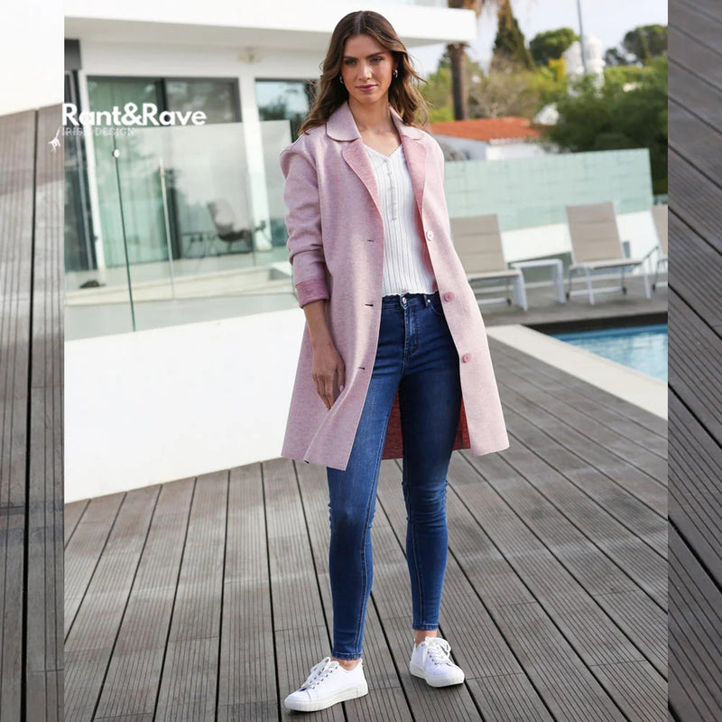 Josephine Coat - Pink