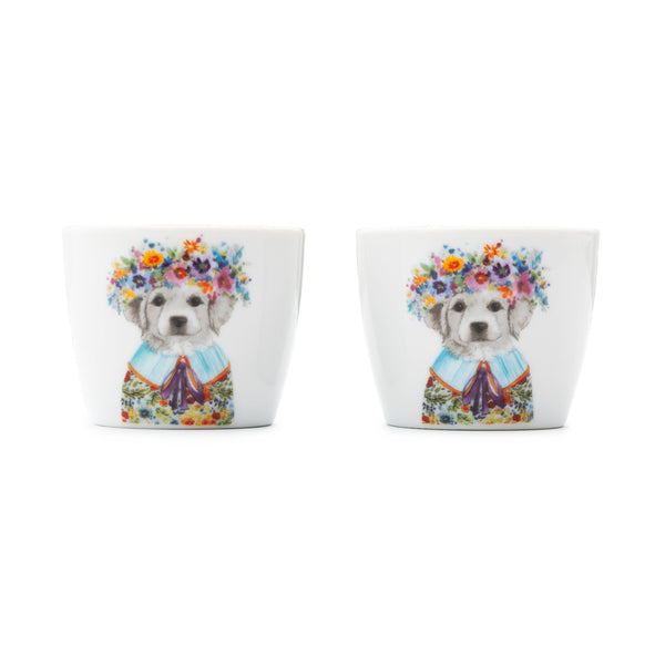 Tipperleyhill Puppy Egg Cup Set of 2