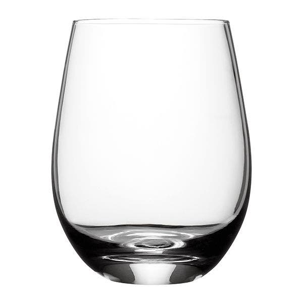 4 Piece Stemless Wine Glass Set