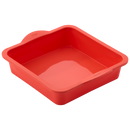 Silicone Square Cake Tin 20CM - Berry