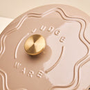 Enamelled Cast Iron 28cm Shallow Casserole - Mushroom