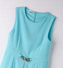 Short Sleeve Jumpsuit - Turquoise