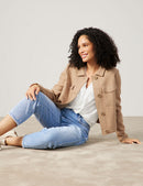 Blue Dimension Jacket - Camel