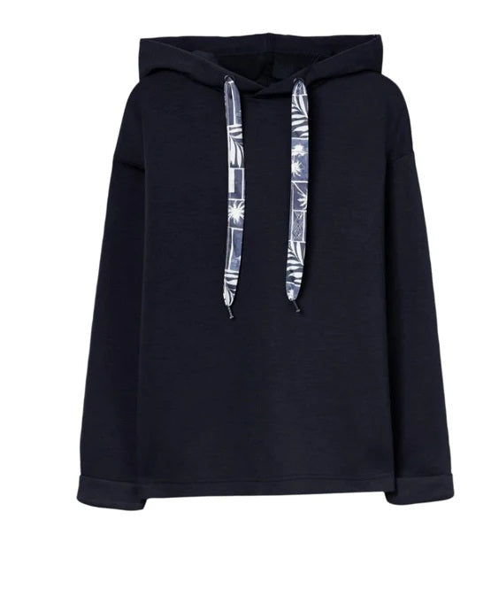 Kenzo 30 Drawstring Hoodie - Dark Navy