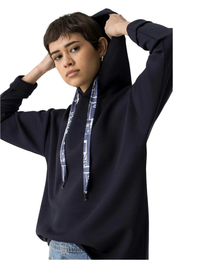 Kenzo 30 Drawstring Hoodie - Dark Navy