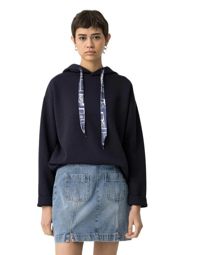 Kenzo 30 Drawstring Hoodie - Dark Navy