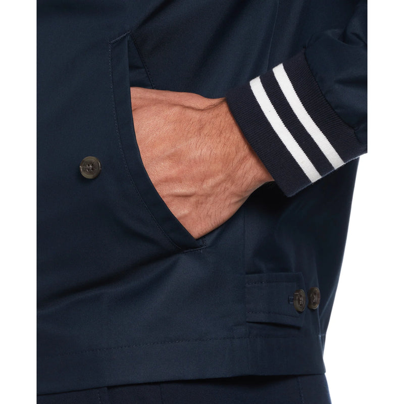 Twill Harrington Jacket - Dark Sapphire