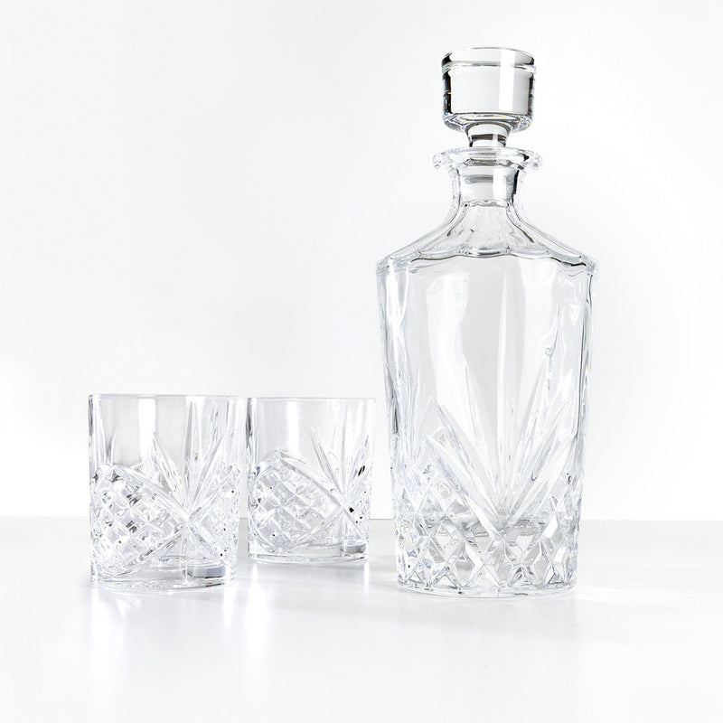 Trinity Round 3 Piece Decanter Set