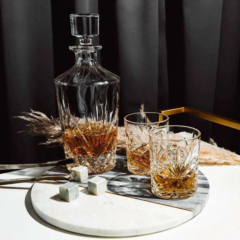 Trinity Round 3 Piece Decanter Set