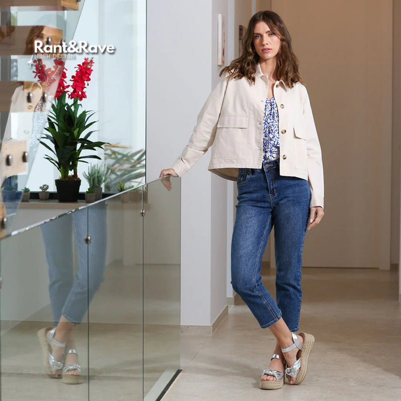 Kinsley Jacket - Light Stone