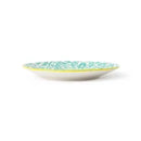 Yellow and Blue Geometric Stoneware Side Plate - 18cm