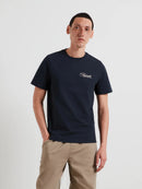 Byron Graphic Short Sleeve Tee - True Navy