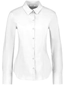 Timeless Cool Plain Blouse - White/white