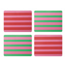 Stripe Print Pack of 4 Placemats
