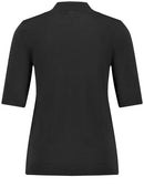 Timeless Cool Short Sleeve Jumper - Black