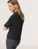 Timeless Cool Short Sleeve Jumper - Black