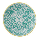 Yellow & Blue Geometric Bowl 21 cm