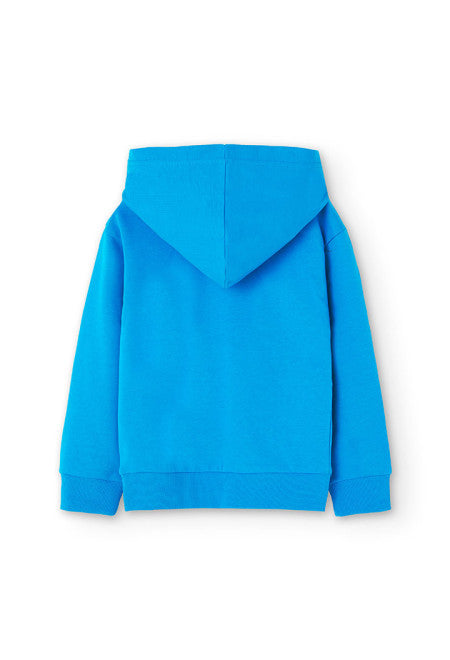 Hooded Sweatshirt - Blue